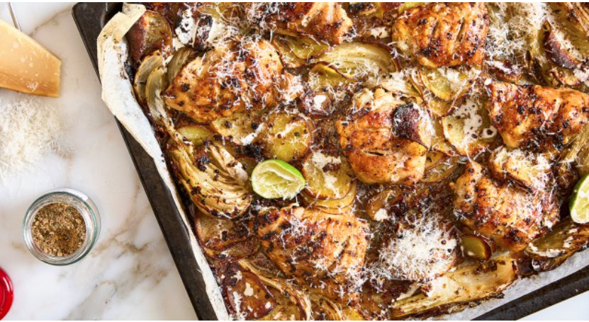 Citrusy chicken, fennel and potato tray bake.png